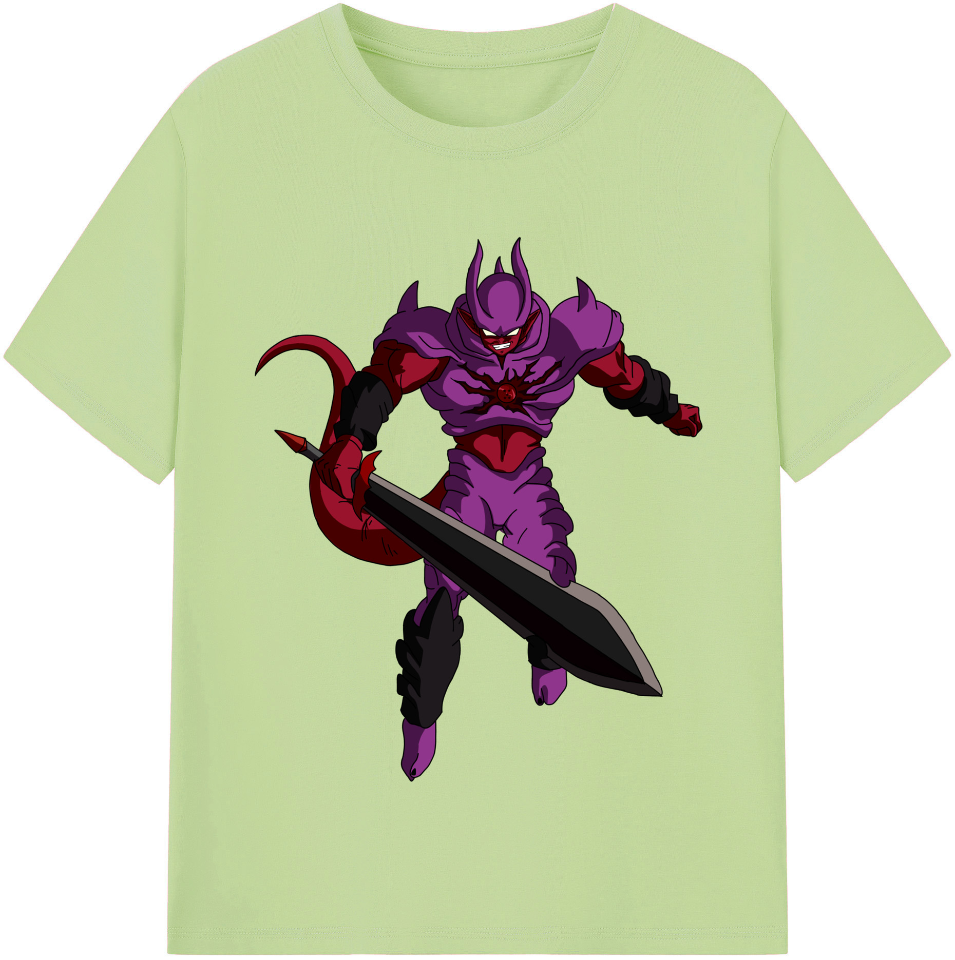 （画像用） ドラゴンボール ジャネンバ DRAGON BALL Janemba 綿100％半袖Tシャツ（フロントプリント）
